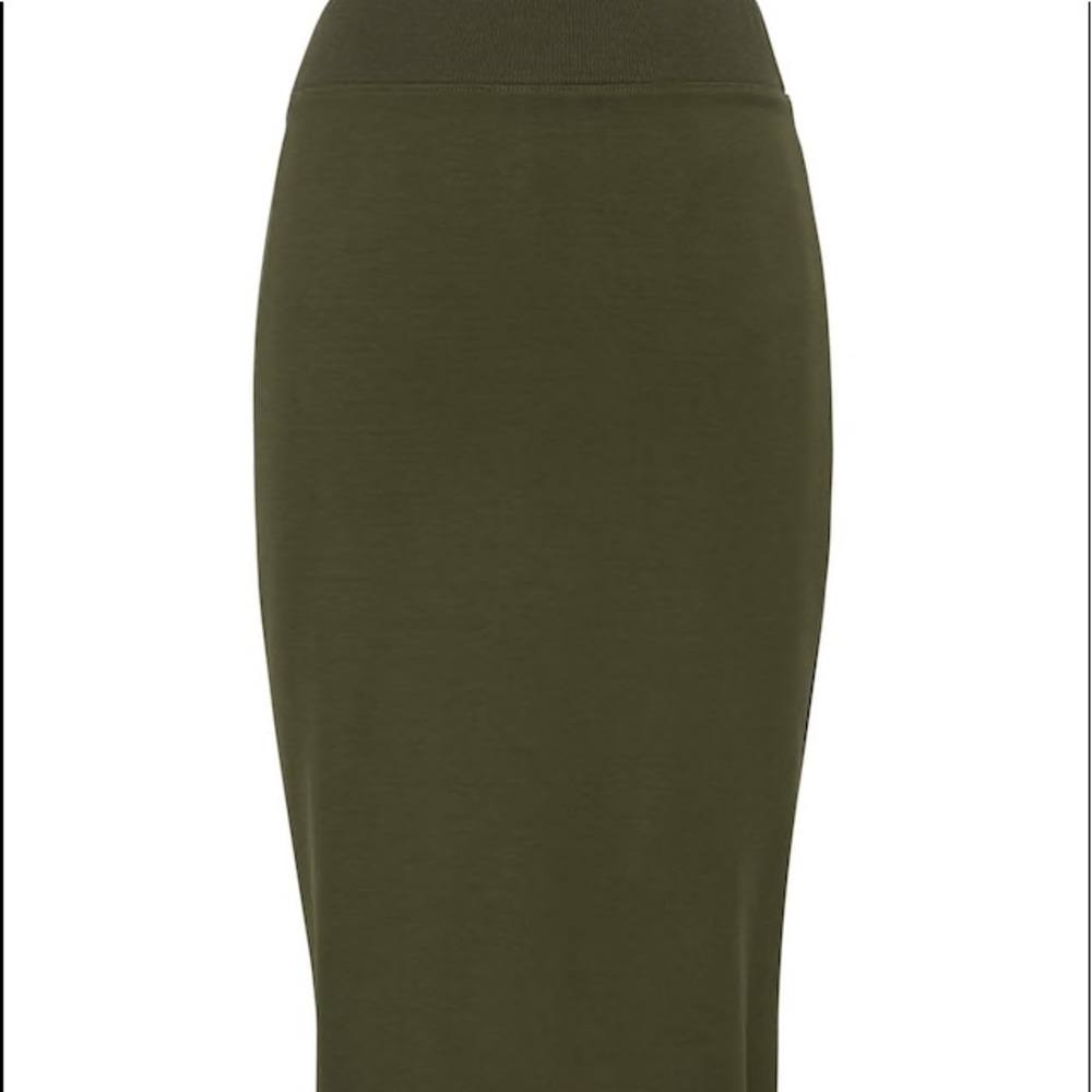 Banana Republic Ponte Midi pencil skirt